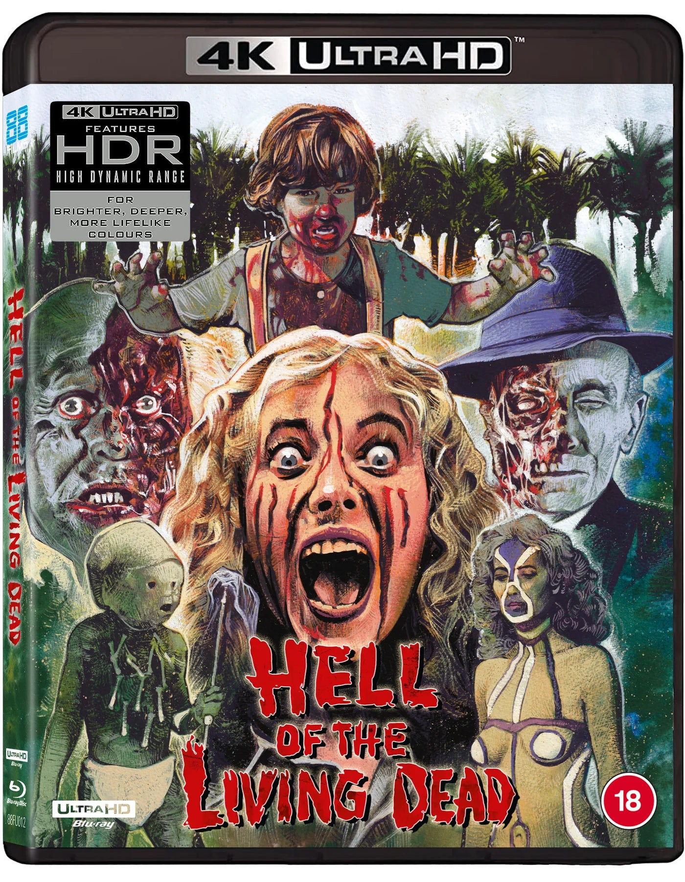 Hell of the Living Dead (Region Free UHD with Region B Blu-ray) [Import]  With Blu-ray, United Kingdom - Import on .com