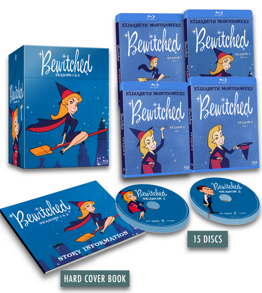 Bewitched – Seasons 1 & 2 (1964 – 1966) Blu-ray HardBox (Imprint/Regio –  The Atomic Movie Store