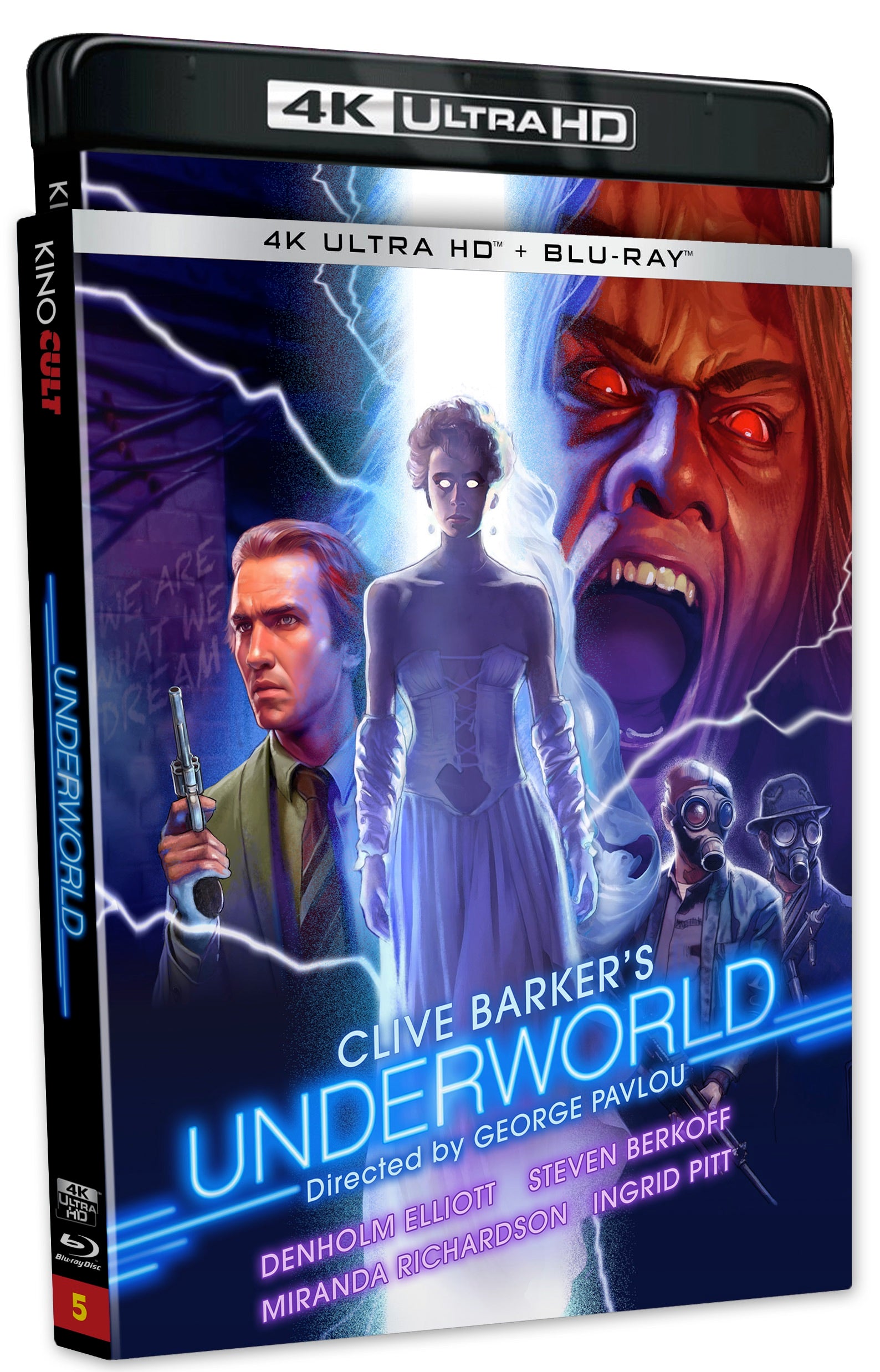 Underworld (AKA Transmutations) 4K UHD + Blu-ray with Slipcover