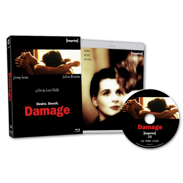 Damage (1992) [ NON-USA FORMAT, Blu-Ray, Reg.B Import - Germany ]
