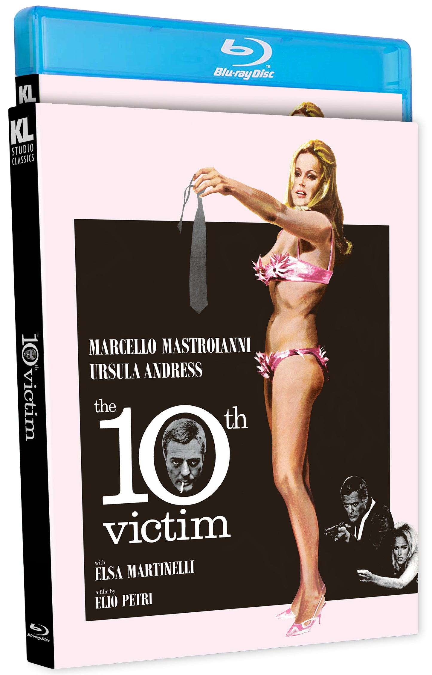 The 10th Victim Blu-ray with Slipcover (Kino Lorber) [Preorder]