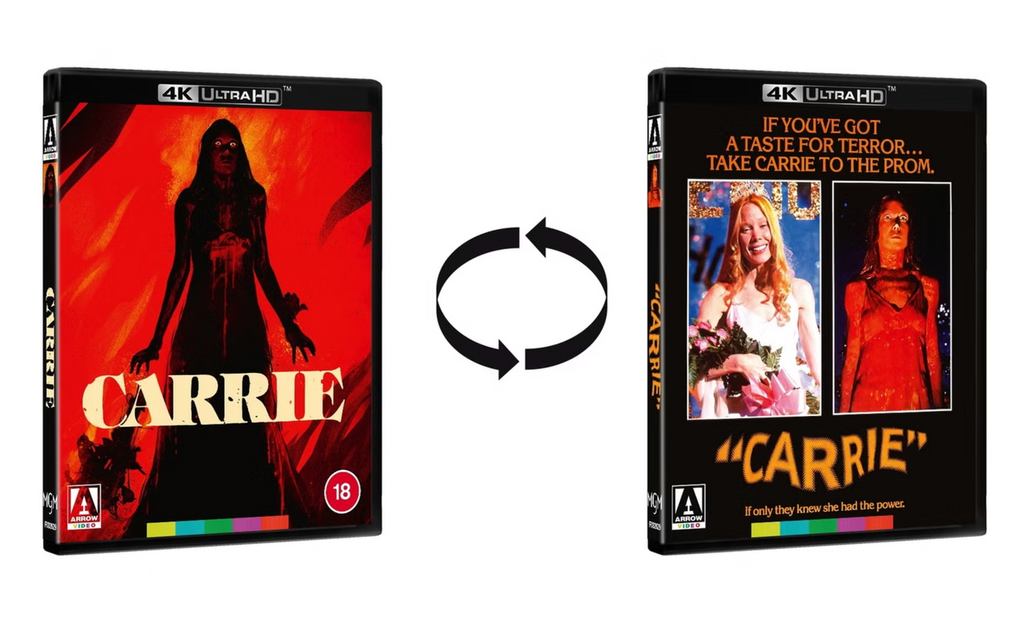 Carrie 4K UHD Standard Edition (Arrow Films UK/Region Free)