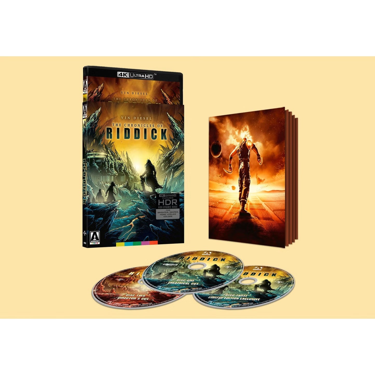 The Chronicles of Riddick 4K UHD Limited Edition with Slipcover (Arrow Video U.S.)