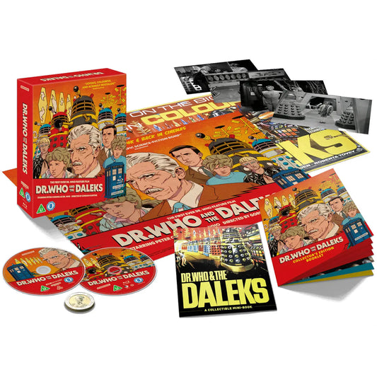 Dr. Who and the Daleks 4K UHD + Blu-ray Col. Ed. (StudioCanal/Region Free/B)