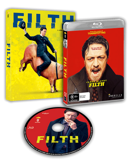 Filth (2013) Blu-ray with Slipcover (Umbrella/Region Free)