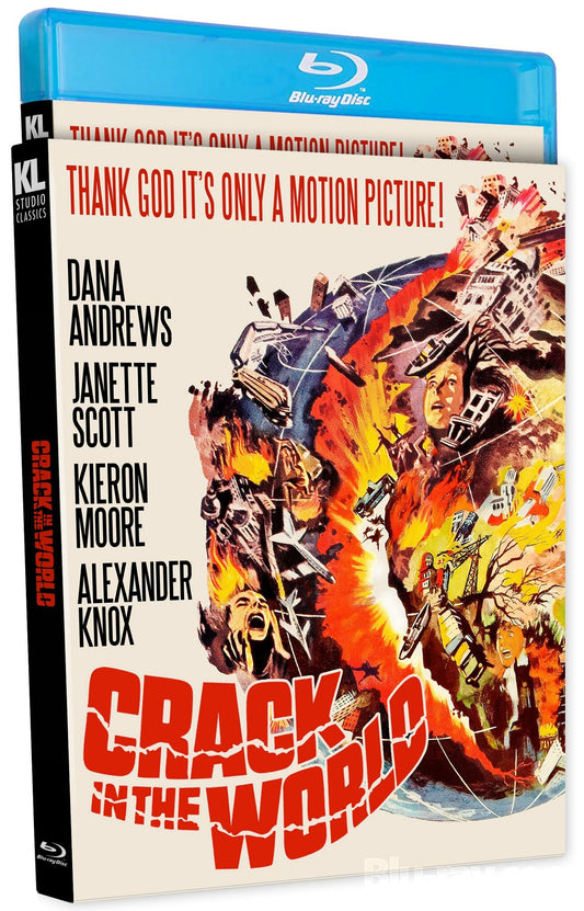 Crack in the World Blu-ray with Slipcover (Kino Lorber) [Preorder]