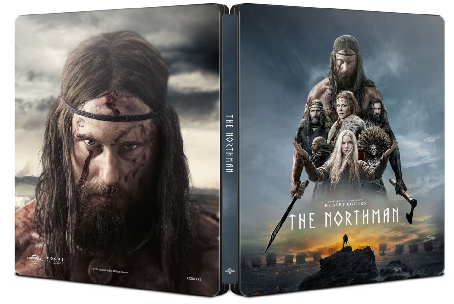 The Northman Limited Edition Steelbook 4K Ultra HD + Blu-Ray (Universal/Region Free)