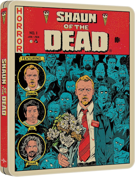 Shaun of the Dead 20th Anniversary Edition 4K UHD + Blu-ray SteelBook (Universal UK/Region Free)