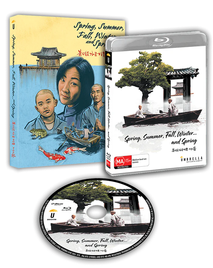 Spring, Summer, Fall, Winter And Spring (2003) Blu-ray with Slipcover (Umbrella/Region Free)