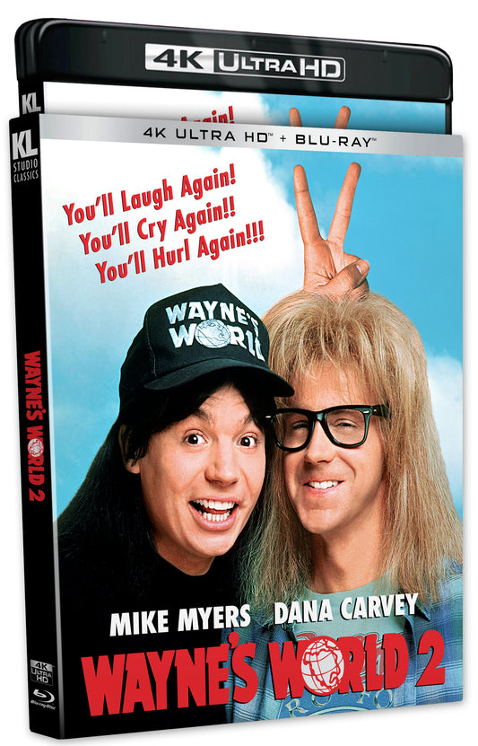 Wayne's World 2 4K UHD + Blu-ray with Slipcover (Kino Lorber) [Preorder]