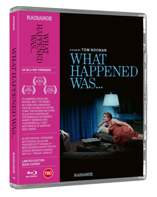 What Happened Was... Limited Edition Blu-ray (Radiance Films UK/Region Free) [Preorder]