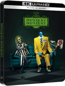 Beetlejuice Beetlejuice Limited Edition Steelbook 4K Ultra HD + Blu-Ray (Warner Bros./Region Free)