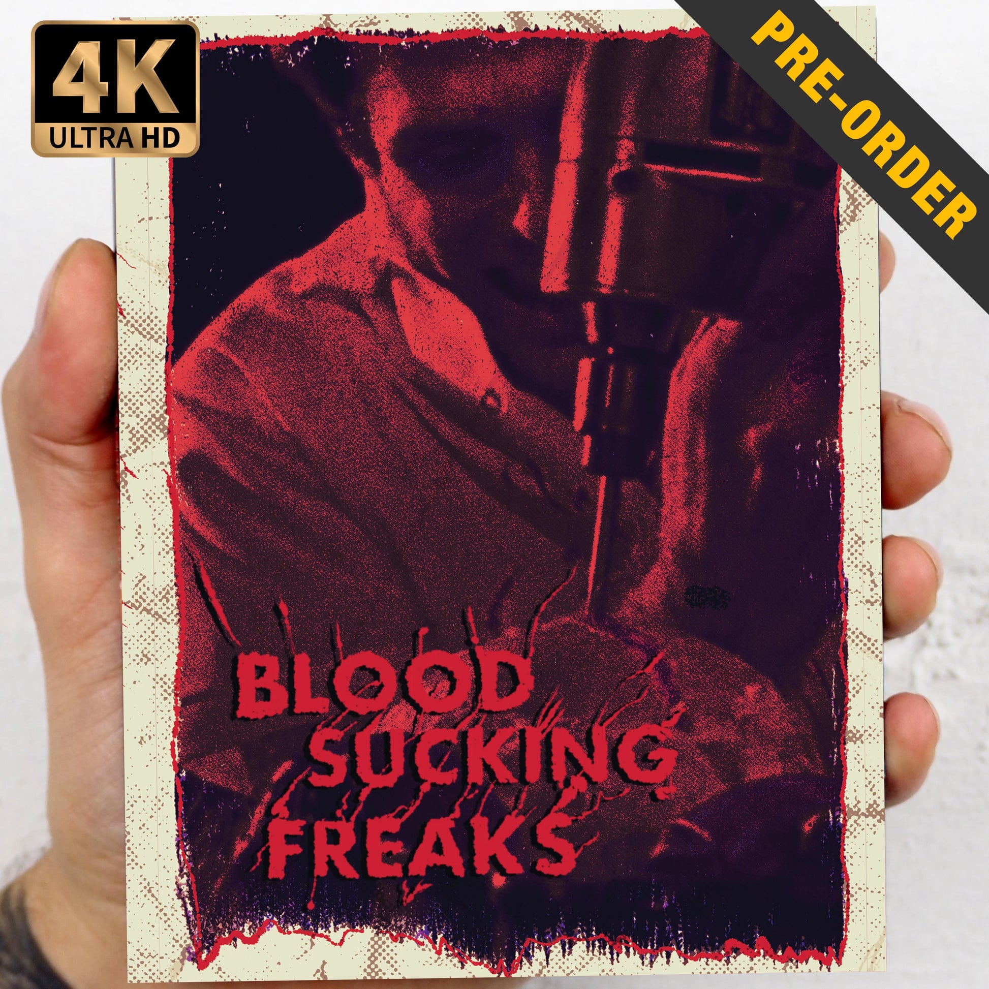 Blood Sucking Freaks 4K UHD + Blu-ray with Limited Edition