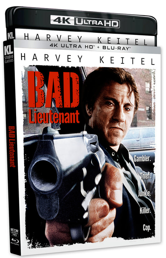 Bad Lieutenant 4K UHD + Blu-ray with Slipcover (Kino Lorber)