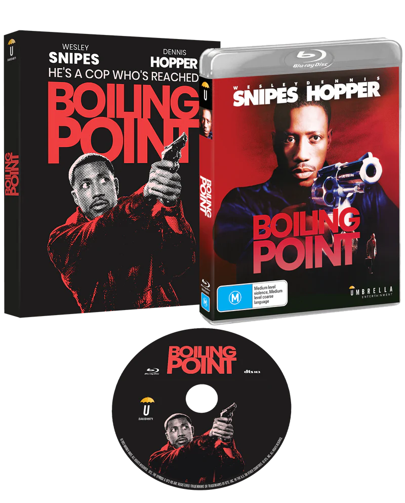 Boiling Point (1993) Blu-ray with Slipcover (Umbrella Entertainment/Region Free)