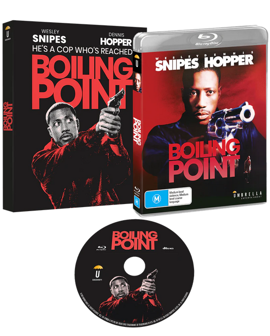 Boiling Point (1993) Blu-ray with Slipcover (Umbrella Entertainment/Region Free)