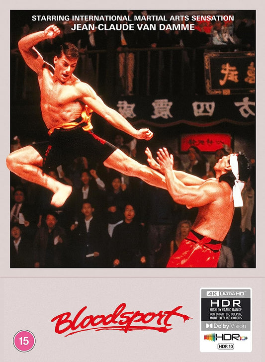 Bloodsport 4K & Blu-Ray Mediabook Artwork B (Altitude/Region Free/B)