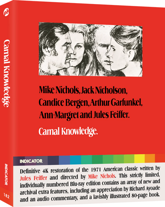 Carnal Knowledge Limited Edition Blu-ray with Booklet (Powerhouse Films UK/Region B) [Preorder]