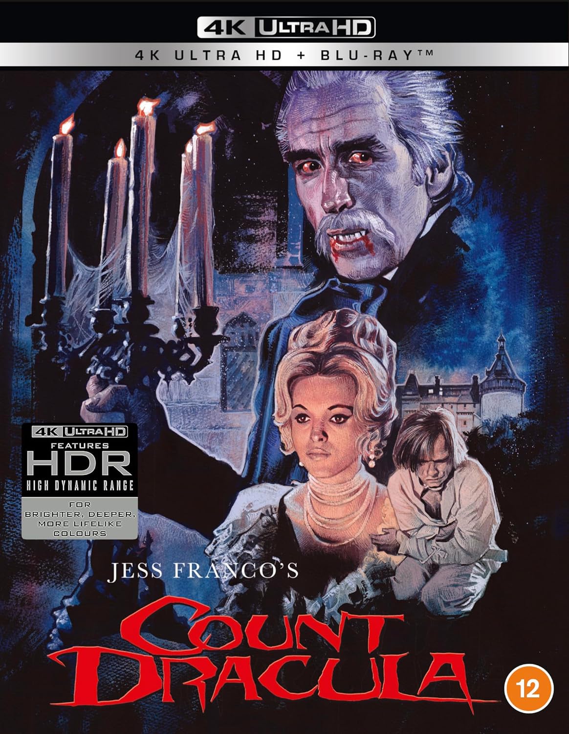 Count Dracula 4K UHD + Blu-ray with Slipcover + Booklet  (88 Films UK/Region Free/B)