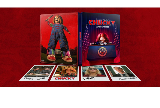 Chucky Season 3 Blu-ray SteelBook (Universal UK/Region Free)