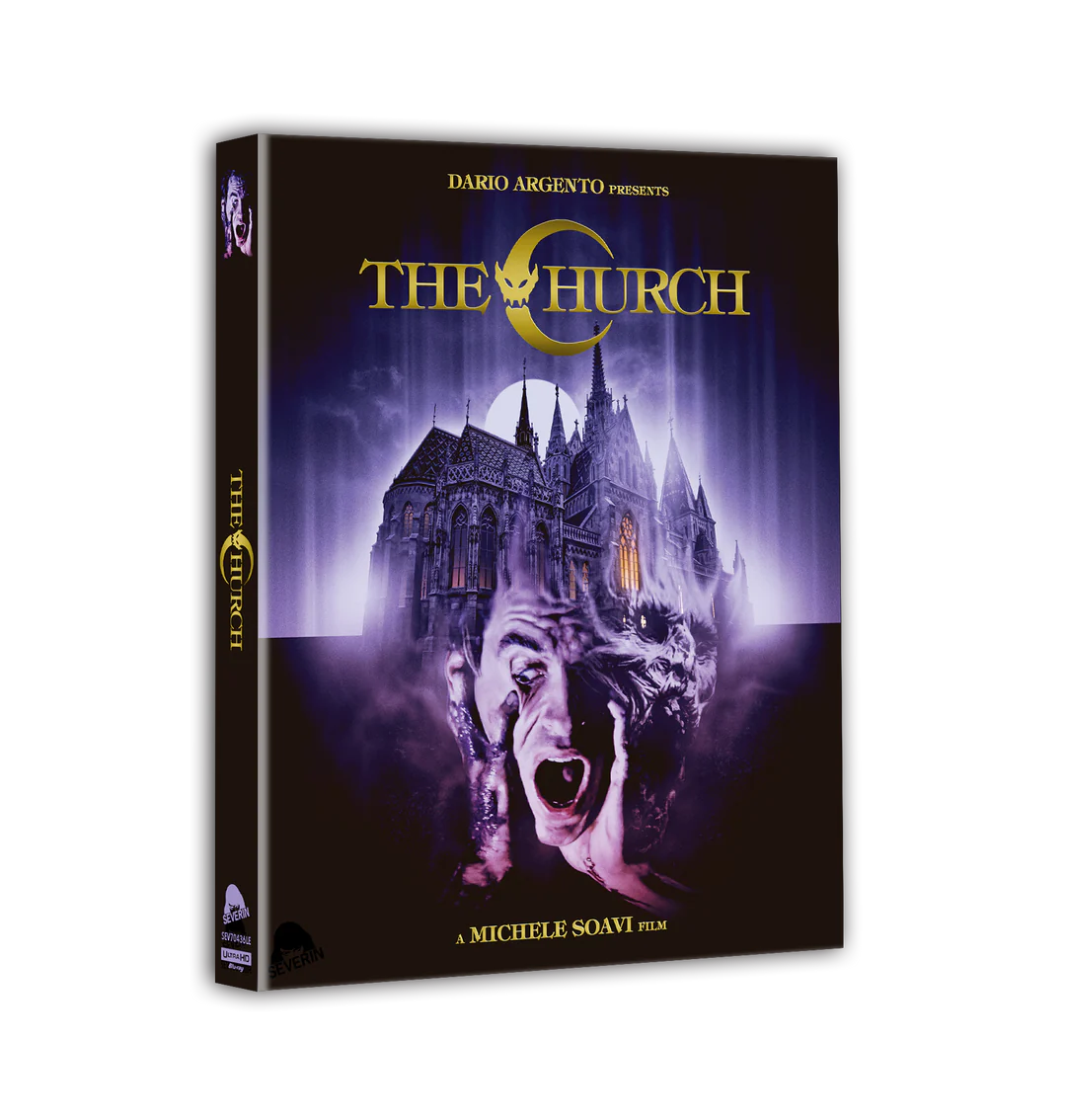 The Church 3-Disc 4K UHD + Blu-ray + CD + Booklet + Slipcover (Severin Films U.S.)