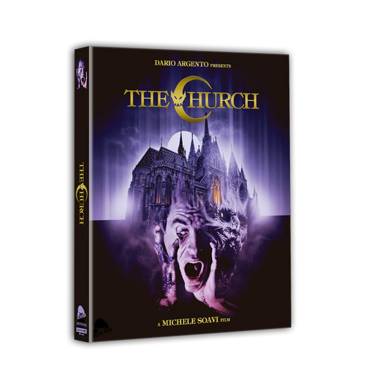 The Church 3-Disc 4K UHD + Blu-ray + CD + Booklet + Slipcover (Severin Films U.S.)