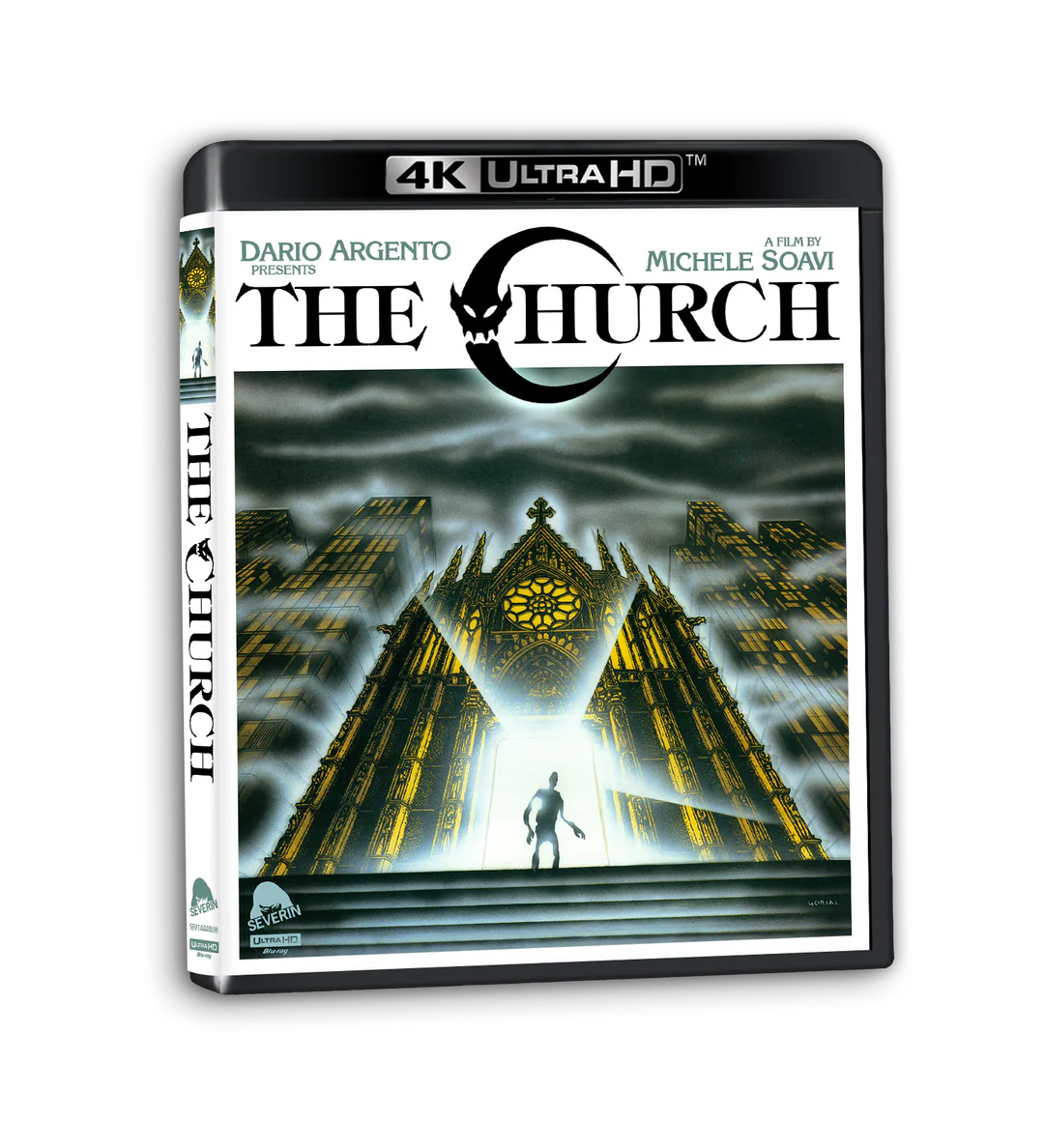 The Church 3-Disc 4K UHD + Blu-ray + CD + Booklet + Slipcover (Severin Films U.S.)