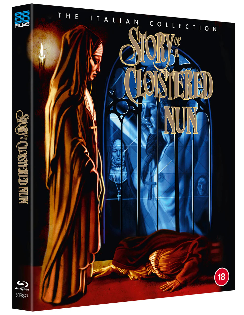 The Story Of A Cloistered Nun Blu-ray with Limited Edition Slipcover + Booklet (88 Films UK/Region B)