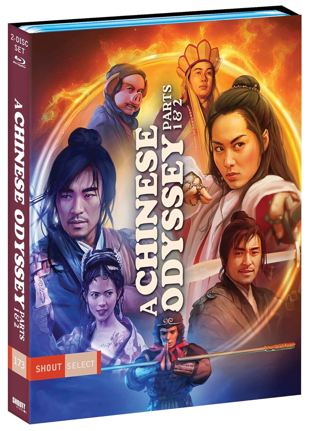 A Chinese Odyssey Parts 1 & 2 Blu-ray with Slipcover (Shout Factory) [Preorder]