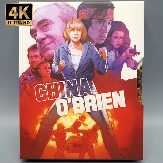 China O'Brien 1 & 2 4K UHD + Blu-ray with Limited Hard Slipcase + Slipcover (Vinegar Syndrome) LIMIT 1 PER CUSTOMER (See product page NOTE)