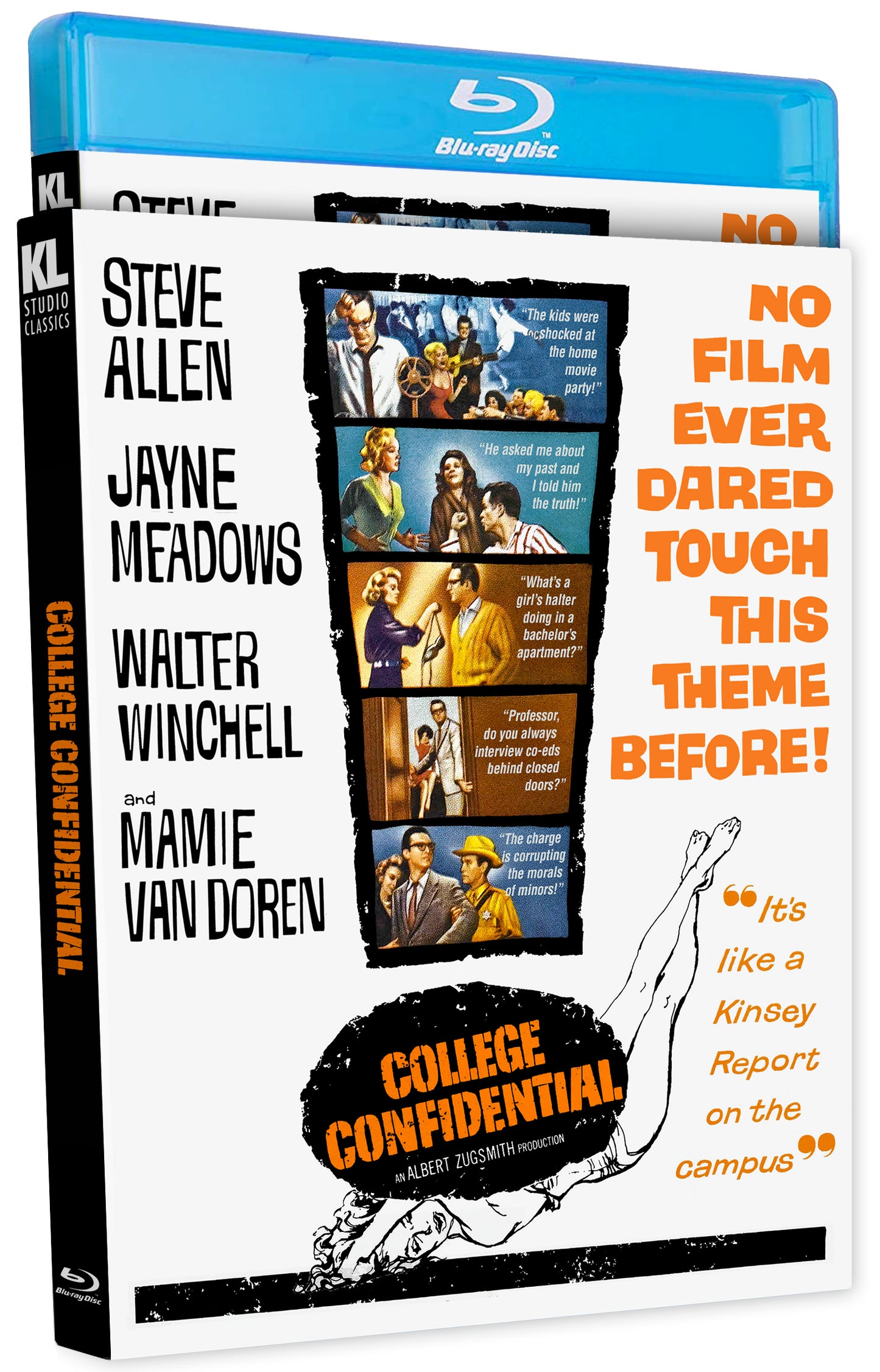 College Confidential Blu-ray with Slipcover (Kino Lorber) [Preorder]