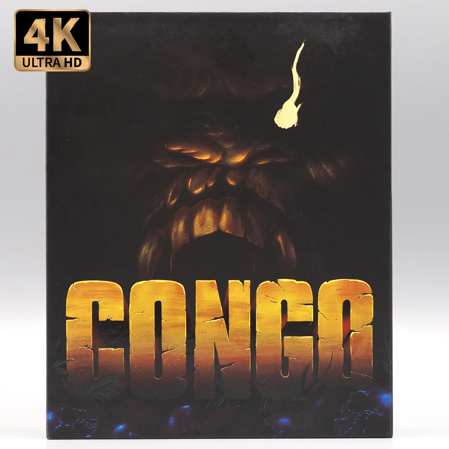 Congo 4K UHD + Blu-ray with Limited Edition deluxe magnet box + slipcover set (Vinegar Syndrome) LIMIT 1 PER CUSTOMER (See product page note)