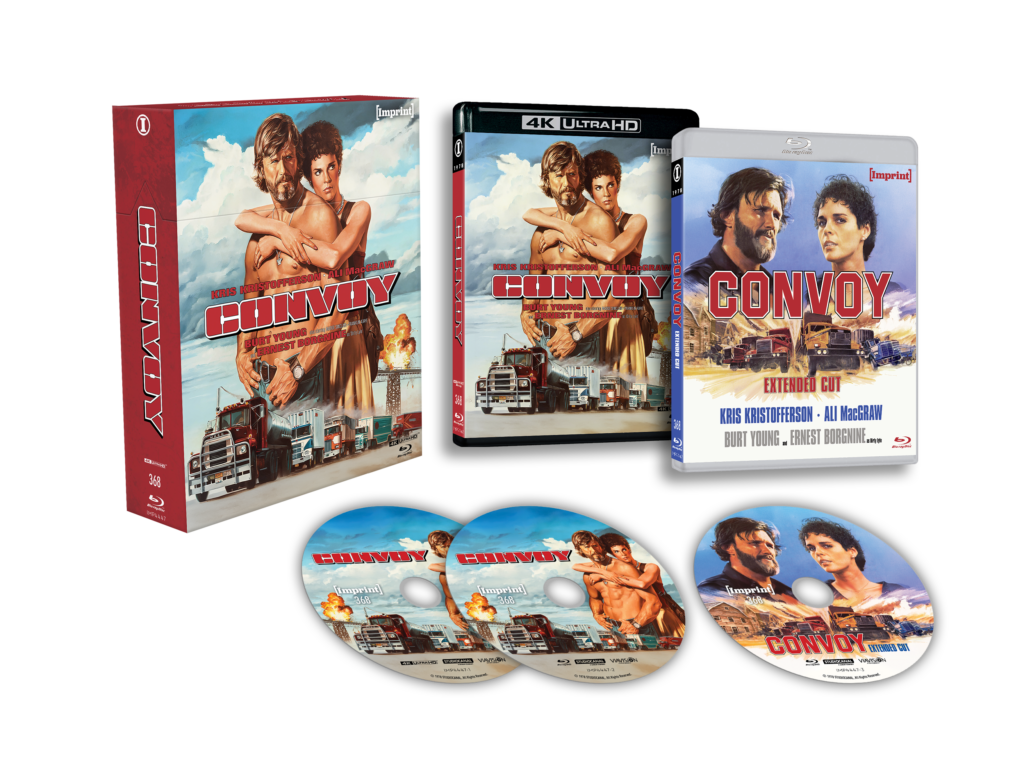 Convoy (1978) – Limited Edition 4K UHD + Blu-ray Limited Edition Hardbox (Imprint/Region Free)