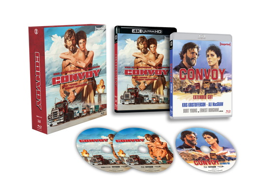 Convoy (1978) – Limited Edition 4K UHD + Blu-ray Limited Edition Hardbox (Imprint/Region Free)