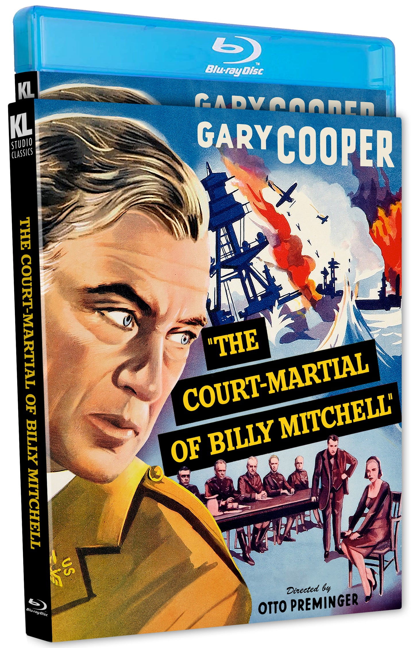 The Court-Martial of Billy Mithcell Special Edition Blu-ray with Slipcover (Kino Lorber)