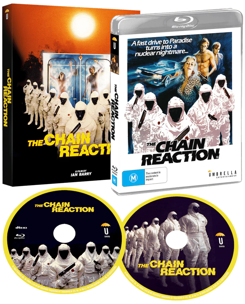 The Chain Reaction (1980) Blu-ray + CD with Slipcover (Umbrella/Region Free)