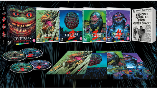 Critters: A Four Course Feast Limited Edition Blu-ray with Slip (Arrow Films UK/Region B)