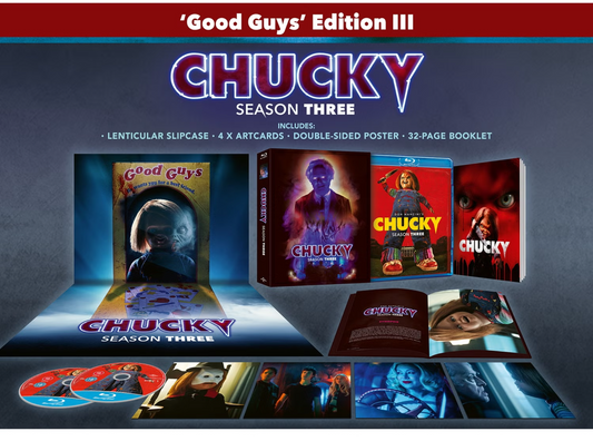 Chucky Season Three Good Guys III Edition Blu-ray with Lenticular Slipcase (Universal UK/Region Free)