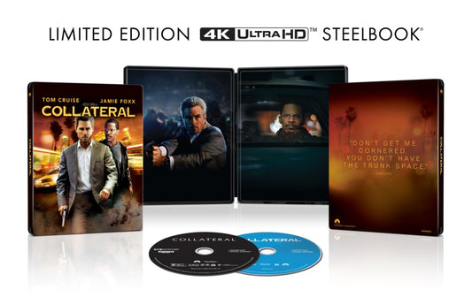 Collateral 4K UHD + Blu-ray Limited 20th Anniversary SteelBook (Paramount U.S.)