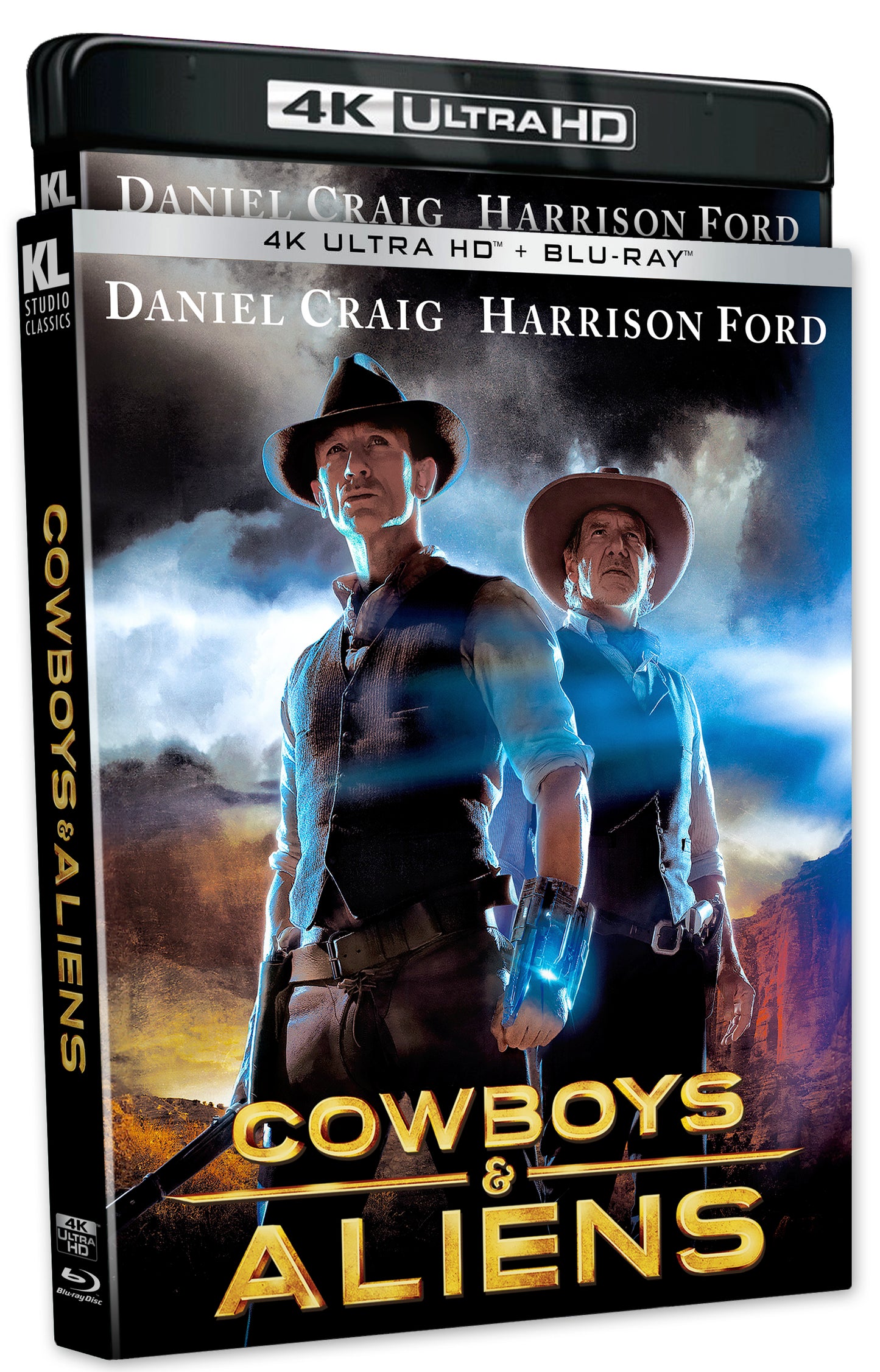 Cowboys & Aliens 4K UHD + Blu-ray with Slipcover (Kino Lorber)