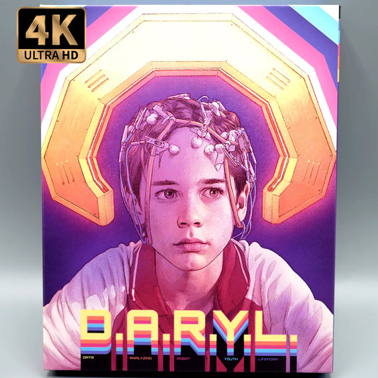 D.A.R.Y.L. 4K UHD + Blu-ray with Deluxe Magnet Box + Slipcover Set (Vinegar Syndrome)