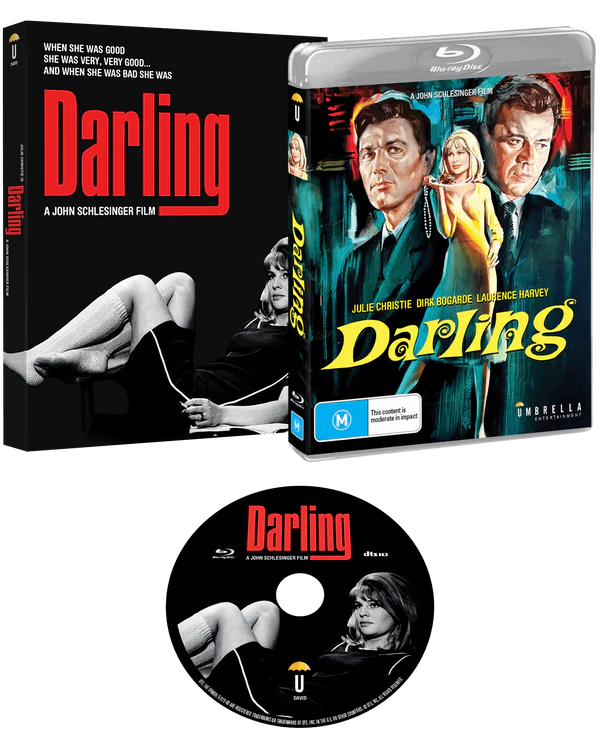 Darling (1965) Blu-ray with Slipcover (Umbrella/Region Free)