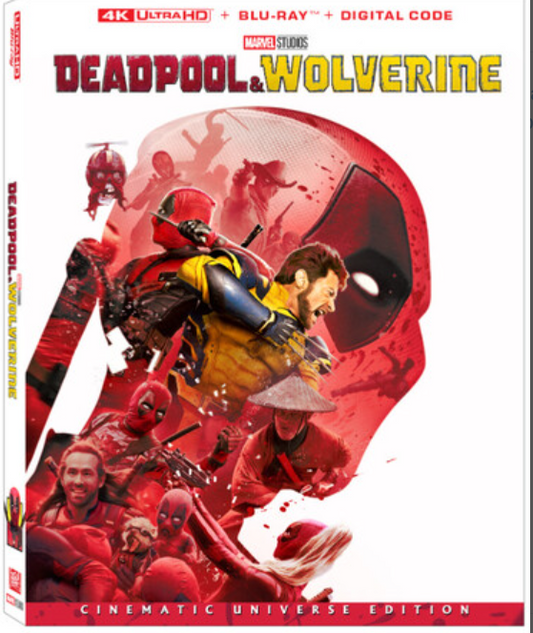 Deadpool & Wolverine 4K UHD + Blu-ray with Slipcover (Disney U.S.)