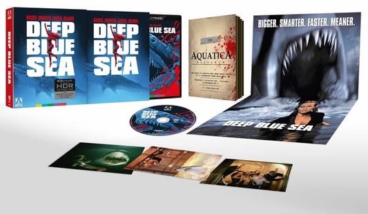 Deep Blue Sea Limited Edition 4K UHD with Slipcover (Arrow Video U.S.)