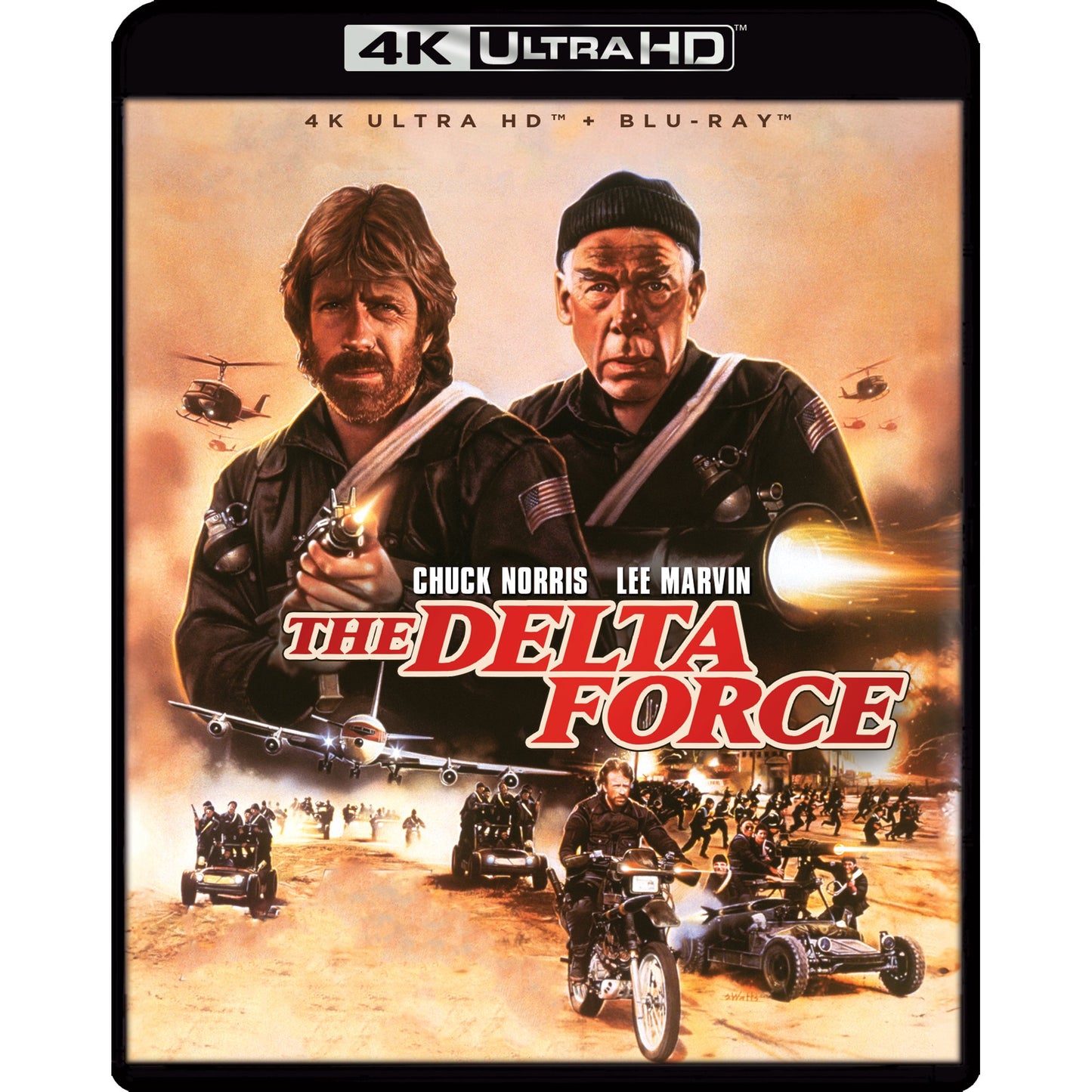 The Delta Force 4K UHD + Blu-ray (Shout Factory)