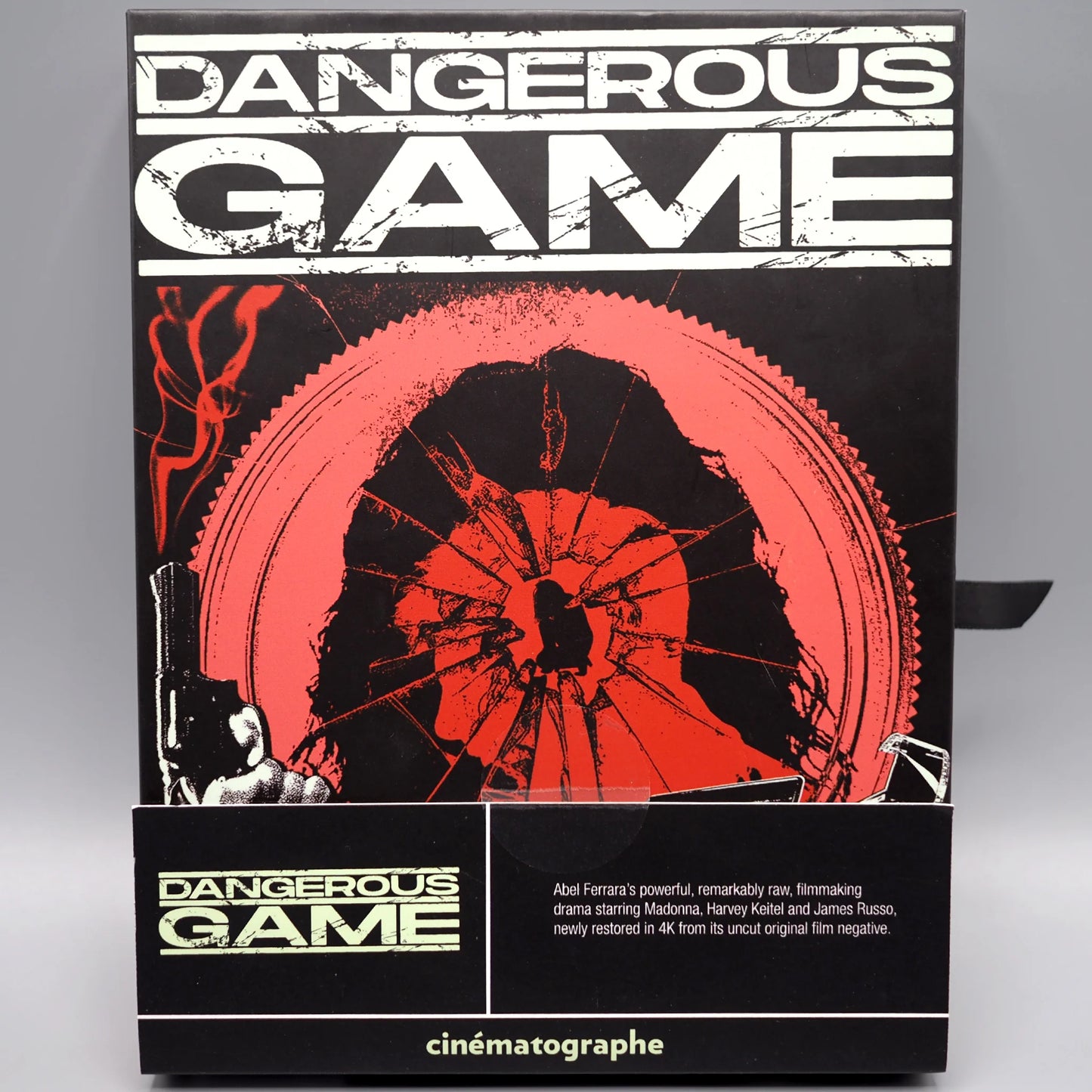 Dangerous Game Blu-ray with Limited Edition J-card MediaBook Slipcase (Cinématographe) LIMIT 1 PER CUSTOMER (See product page NOTE)