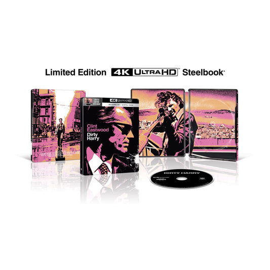 Dirty Harry Limited Edition 4K Ultra HD Steelbook (Warner Bros. U.S.) [Preorder]