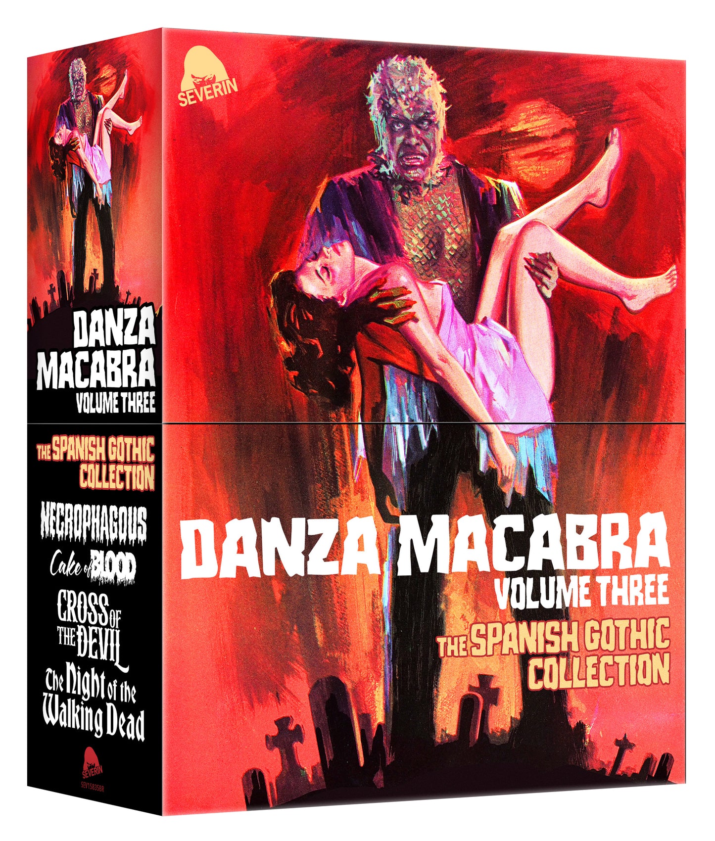 Danza Macabra Volume Three: The Spanish Gothic Collection Blu-ray Hardbox (Severin Films U.S.)