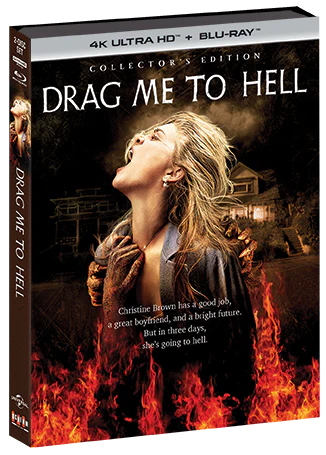 Drag Me to Hell 4K UHD + Blu-ray Collector's Edition with Slipcover (Scream Factory)