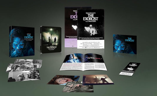 The Exorcist Ultimate Edition 4K UHD + Blu-ray SteelBook (Region Free UK Import)